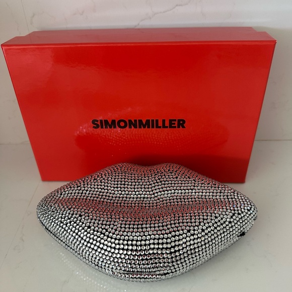 Simon Miller Silver Beaded Clutch - Picture 1 of 5